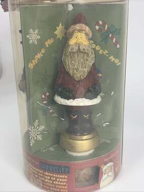Vintage Holiday Wine Bottle Bobble Bodies  Stoppers  Set of 3  MSC International